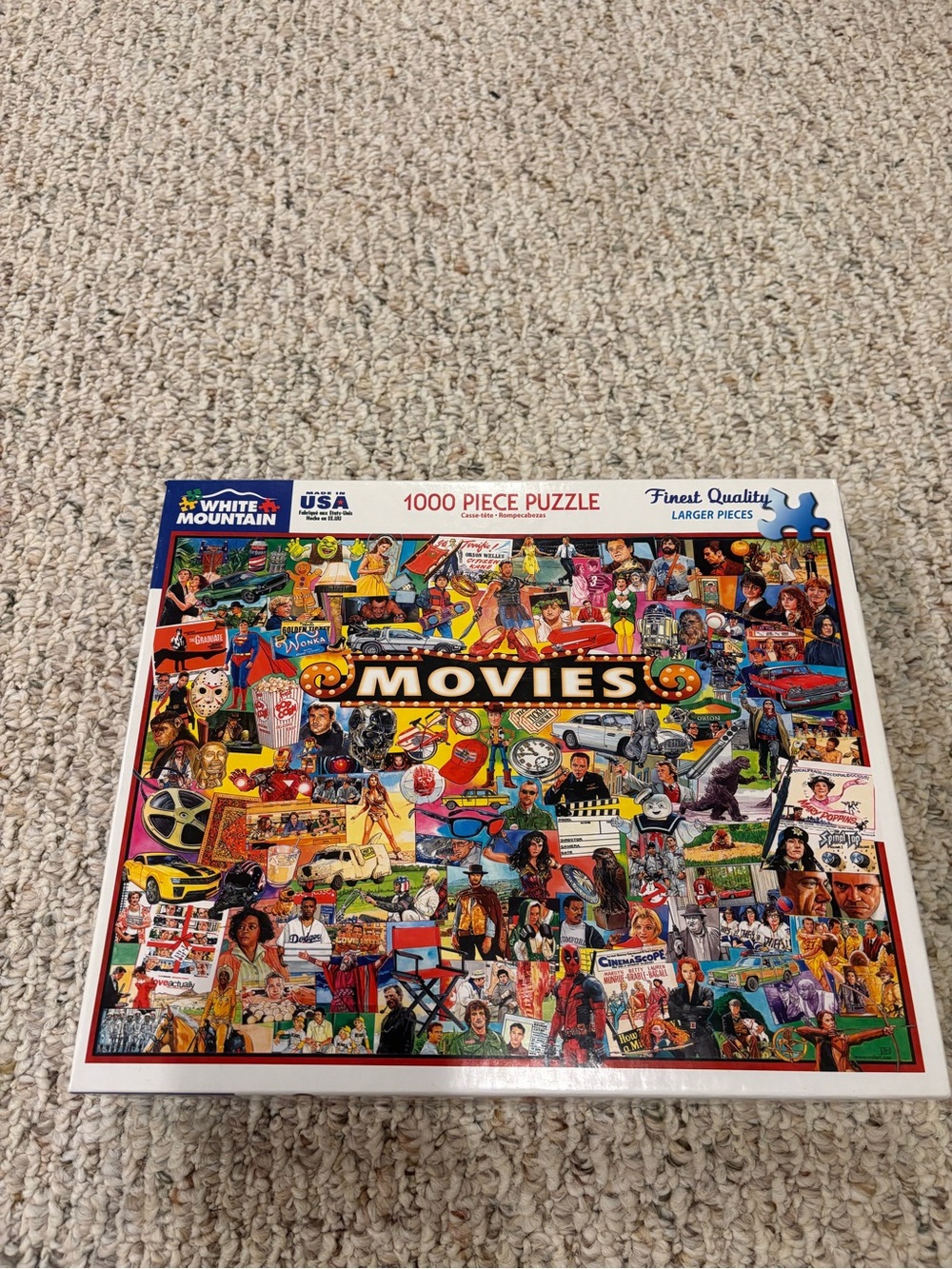 White Mountain Movie Puzzle (1,000 pieces)